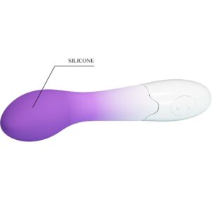 High Tech-Bishop Vibrator G-spot 30 Vibrații Mov-Silicon, 12 - imagine 5