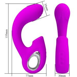High Tech-Sibel Vibrator G-spot + Stimulator Clitoris 10 12 High Tech-Sibel Vibrator G-spot + Stimulator Clitoris 10 - imagine 5