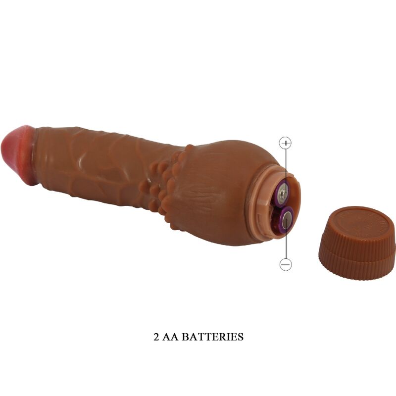 Baile-Barbara Realistic Vibrator 19.5 cm Mulatto-TPR 2 img 198632 9a29c68a3304f94554a42308f402135c 1