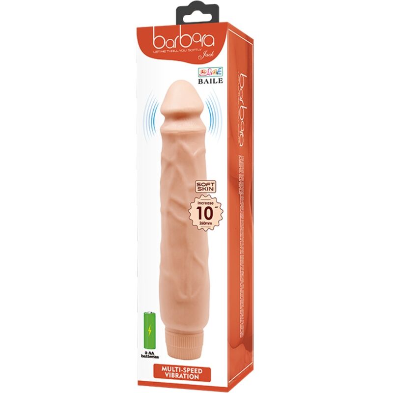 Baile-Jack Vibrator Realist 26 cm Flesh-TPR 2 img 198642 1da3244fe385ab2b968b801add9db3c8 1