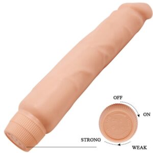 Baile-Jack Vibrator Realist 26 cm Flesh-TPR 14 Baile-Jack Vibrator Realist 26 cm Flesh-TPR - imagine 7