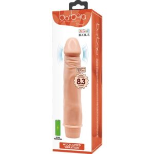 Baile-Dwarf Vibrator Realist 21 cm Flesh-TPR - imagine 5