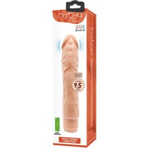 Baile-Dybbuk Vibrator Realist 24 cm Flesh-TPR - imagine 3