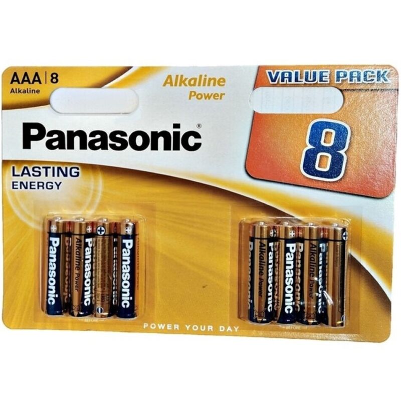 Panasonic-Baterii Alcaline Bronz AAA LR03 Blister*8 1 img 198803 7dcefcf9e42b7f94b9de02eb231b2293 1
