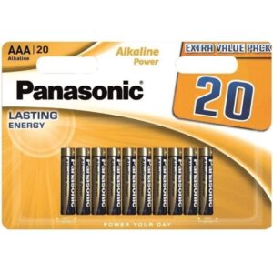 Panasonic-Bronze Alcaline AAA LR03 Blister*20 2 Panasonic-Bronze Alcaline AAA LR03 Blister*20 - imagine 1