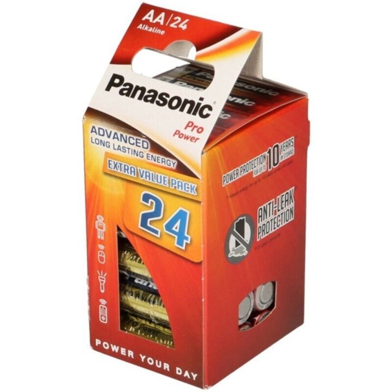 Panasonic-Pro Power Alcaline Baterii AA LR6 Pack*24 1 img 198817 c484ecf46c3dfb4aed4f9f40f2764866 1