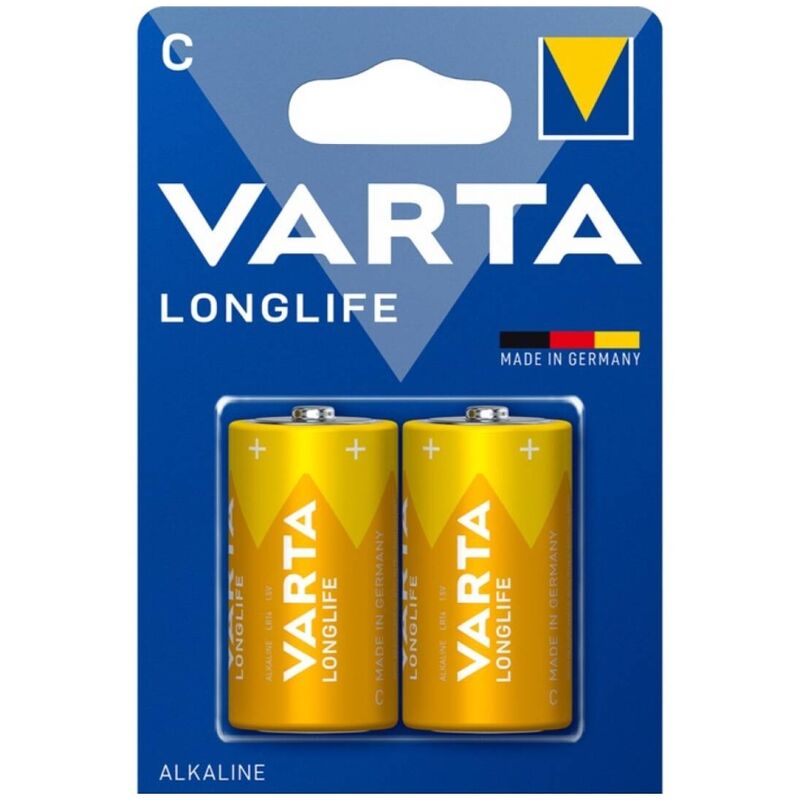 Varta - Longlife Baterie Alcalină C LR14 - Blister*2 1 img 198994 f25c9320d066180c804c8dc72b9ee09f 1
