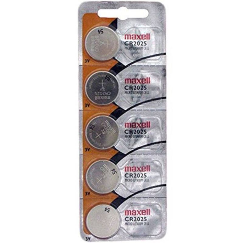 Maxell-Baterie Buton Litiu CR2025 3V, Blister 5 Bucăți 1 img 199044 1707e39ee2a3bc1bb07165e75aae2324 1