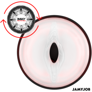 Jamyjob-Storm Masturbator Automat Vagina 10 Moduri Rotație și 10 - imagine 3