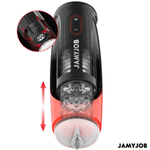 Jamyjob-Storm Masturbator Automat Vagina 10 Moduri Rotație și 10 - imagine 5