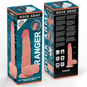 Rock Army-Liquid Silicone Ranger 22 cm -o- 3.6 cm-Waterproof 16 Rock Army-Liquid Silicone Ranger 22 cm -o- 3.6 cm-Waterproof - imagine 8