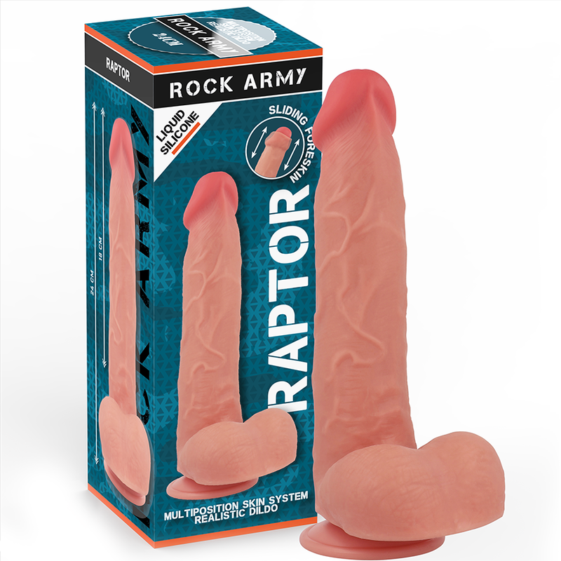 Rock Army-Silicon Lichid Raptor 24 cm -o- 4.4 cm-Waterproof 1 img 199883 92048d7c7f4c7d84285e5b018c4ff1e8 1