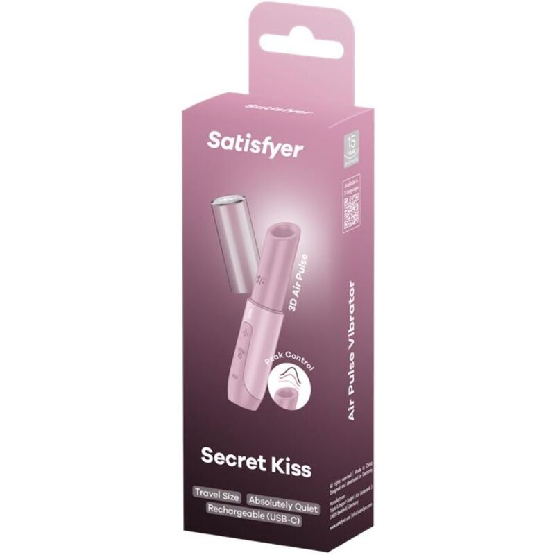 Satisfyer Air Pulse-Secret Kiss Wave Stimulator Clitorian 4 img 199922 e8f60098db151f55f10b48ebb00279ff 1