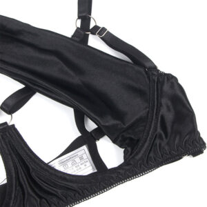 Subblime - 955205 Set Sutien cu Fundiță Reglabilă Neagră, L/XL 27 Subblime - 955205 Set Sutien cu Fundiță Reglabilă Neagră, L/XL - imagine 12
