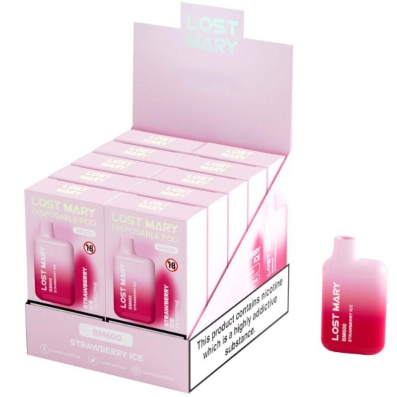 Lost Mary-BM600 Vaper cu Nicotină 2% Dispozitiv de Unică 2 img 200039 308a5e4d36088c7cee771f5f7851788b 1