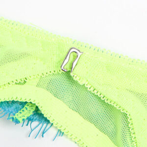 Subblime - 955328 Set Sutien cu Dantelă și Jartiere Verde și Albastru L/XL 20 Subblime - 955328 Set Sutien cu Dantelă și Jartiere Verde și Albastru L/XL - imagine 10