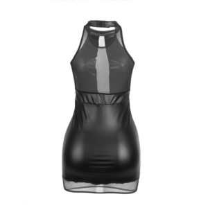 Subblime - 955472 Rochie Halter cu Transparențe Negru S/M 16 Subblime - 955472 Rochie Halter cu Transparențe Negru S/M - imagine 5