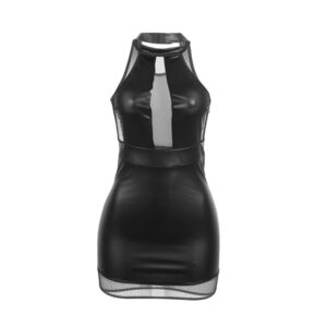 Subblime - 955472 Rochie Halter cu Transparențe Negru S/M 15 Subblime - 955472 Rochie Halter cu Transparențe Negru S/M - imagine 4