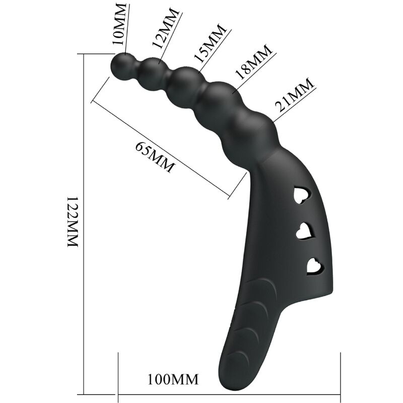 Fun Toys-Jordin Finger Vibrator 10 Vibrații Negru-Silicon, 10 8 img 200648 52771cb2884dd5bde07df43fe7398aa0 1