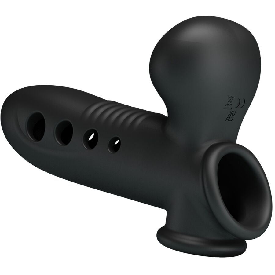 For Him-Crane Manson pentru Penis cu Airbag Negru-Silicon 4 img 200706 cd74a85e6ee8899f143efd791b7ff487 1