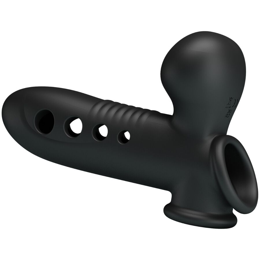 For Him-Crane Manson pentru Penis cu Airbag Negru-Silicon 3 img 200713 2367c9601bdf82ac89cae59d7d26eb33 1