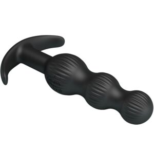 Anal Toys-Sidney Vibrator Anal 10 Vibrații, Negru-Silicon, 10 13 Anal Toys-Sidney Vibrator Anal 10 Vibrații, Negru-Silicon, 10 - imagine 3