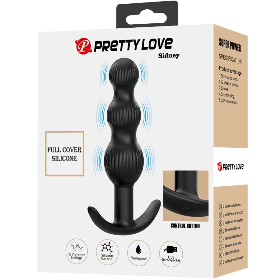 Anal Toys-Sidney Vibrator Anal 10 Vibrații, Negru-Silicon, 10 4 img 200913 a9aa4e9ede88572676b04da95c18f12f 1