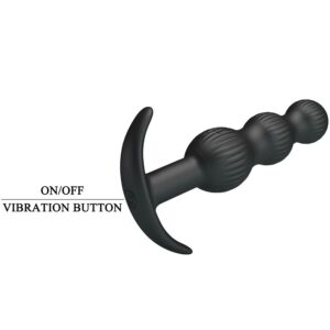 Anal Toys-Sidney Vibrator Anal 10 Vibrații, Negru-Silicon, 10 18 Anal Toys-Sidney Vibrator Anal 10 Vibrații, Negru-Silicon, 10 - imagine 8