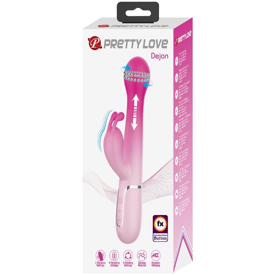 High Tech-Dejon 3 in 1 Rabbit Vibrator Multifuncțional 3 img 201170 a83503333629479277a8b854fb1c93fd 1