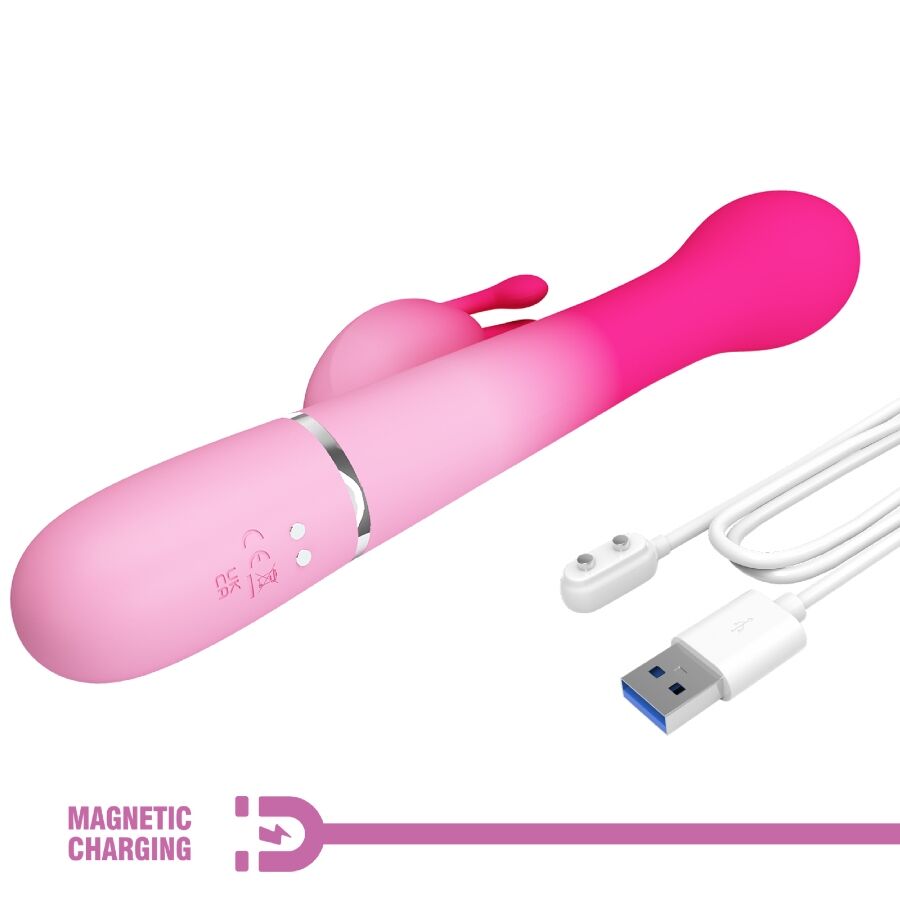 High Tech-Dejon 3 in 1 Rabbit Vibrator Multifuncțional 4 img 201171 d8a0d0e1c4048b1831e2ee00e8890d3b 1