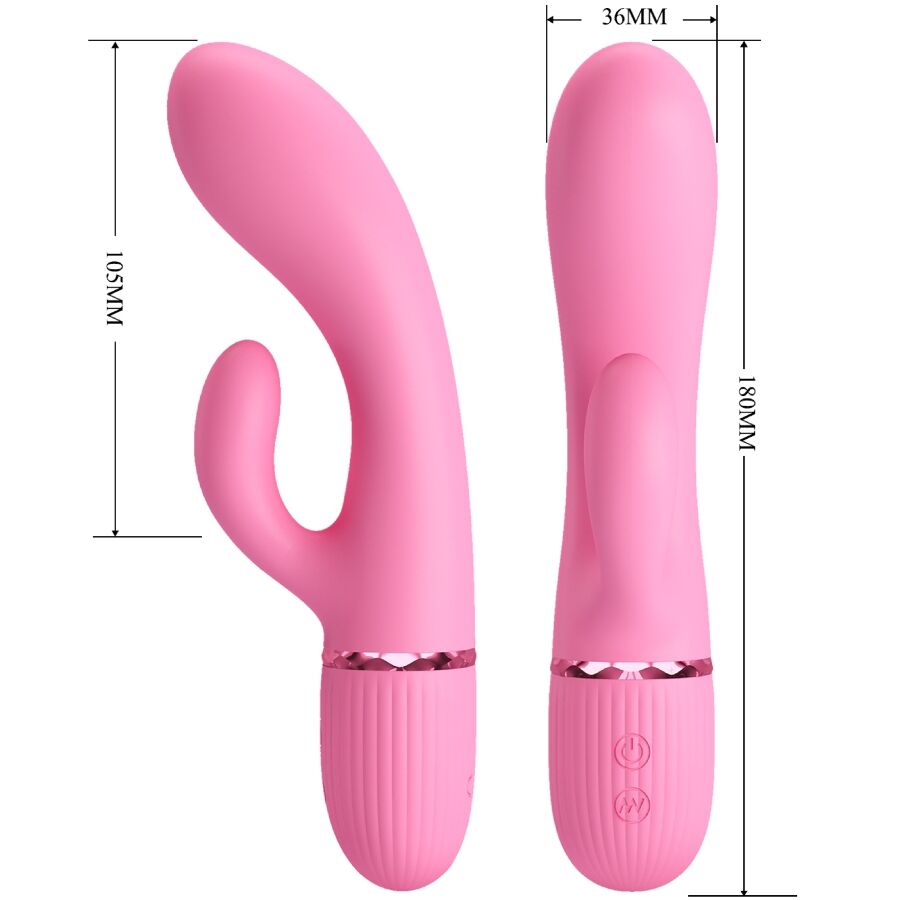 High Tech-Marski Rabbit Vibrator & G-spot Roz-Silicon, 10 Trepte 4 img 201190 9d151856fee2a92d8d9692822a59f8f3 1