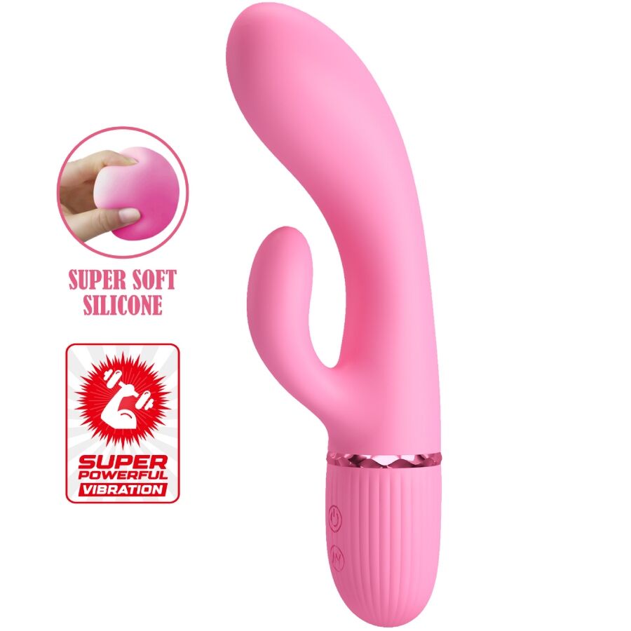 High Tech-Marski Rabbit Vibrator & G-spot Roz-Silicon, 10 Trepte 1 img 201191 c3dadaf0625af87c4452ef92245d251a 1