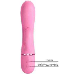 High Tech-Marski Rabbit Vibrator & G-spot Roz-Silicon, 10 Trepte 15 High Tech-Marski Rabbit Vibrator & G-spot Roz-Silicon, 10 Trepte - imagine 5