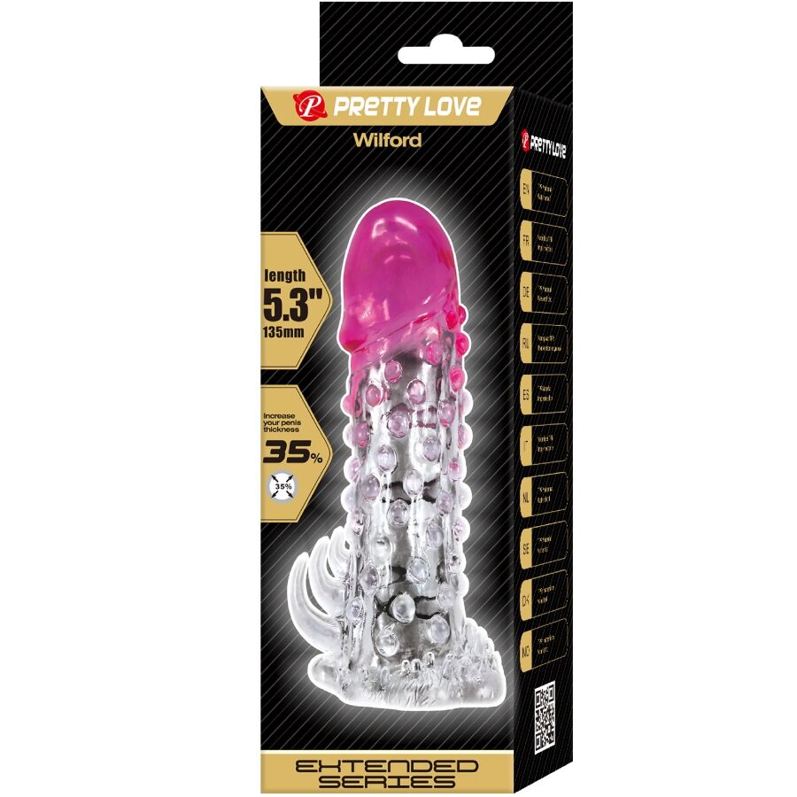 For Him-Wilford Manșon Realistic pentru Mărire cu Penis Embosat 6 img 201231 9c641894cf0b36f21f2c63a722092f39 1