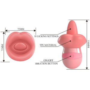 High Tech-Kylee Stimulator pentru Clitoris Tip Limbă, 10 Moduri 17 High Tech-Kylee Stimulator pentru Clitoris Tip Limbă, 10 Moduri - imagine 8