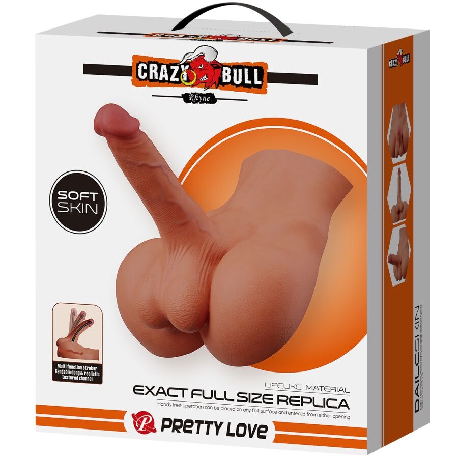 Crazy Bull-Rhyne Back Masturbator Realist Natural-TPE, Waterproof 9 img 201460 6c73a9f81e293b93c81d1050310f0988 1
