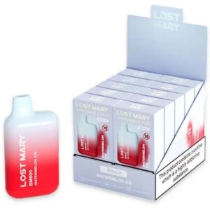Lost Mary-BM600 Nicotine Vaper 2% Disposable Watermelon Ice 4 Lost Mary-BM600 Nicotine Vaper 2% Disposable Watermelon Ice - imagine 2