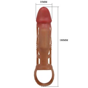For Him-Preston Manșon Vibrator pentru Penis 18 cm-TPR - imagine 6