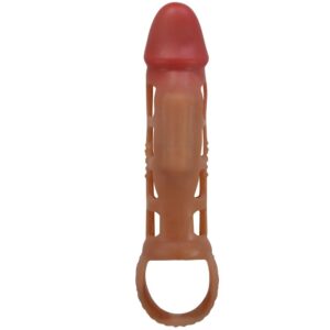 For Him-Preston Manșon Vibrator pentru Penis 18 cm-TPR - imagine 2