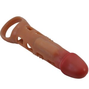 For Him-Preston Manșon Vibrator pentru Penis 18 cm-TPR - imagine 3