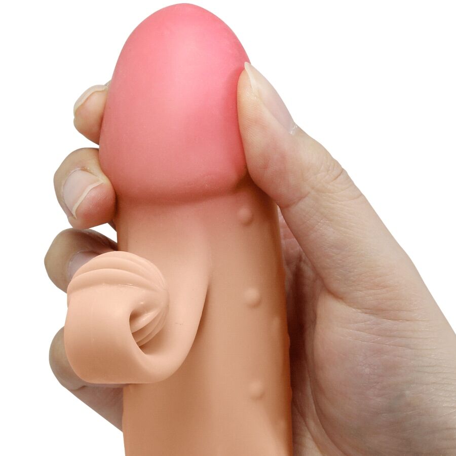 Romance-Manșon Vibrant pentru Penis Natural-TPE 3 img 201899 1b7e721990438f78607f4dcdaeae598e 1