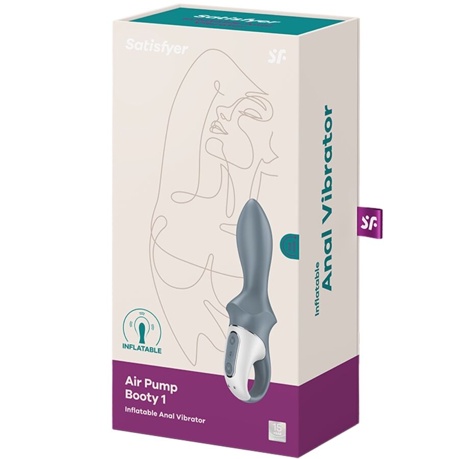 Satisfyer Vibrator-Air Pump Booty 1 Vibrator Anal Inflabil 6 img 202107 d65a6eb2d8afe59063740026e53e9988 1
