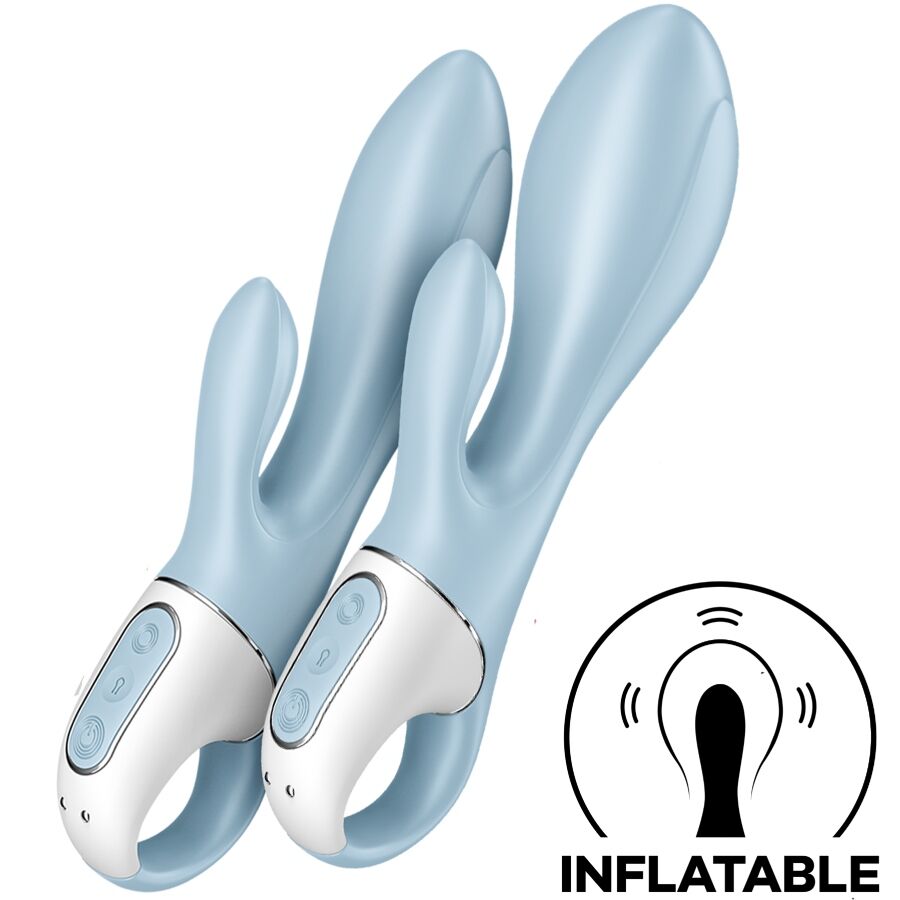 Satisfyer Vibrator-Air Pump Bunny 1 Vibrator Iepuraș Inflabil 5 img 202118 c6022a65d1a59b4e21237aeaef95f5c5 1