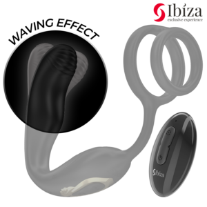 Ibiza Technology-Inel Vibrator Rotativ Teleghidat Wiggle 10 Ibiza Technology-Inel Vibrator Rotativ Teleghidat Wiggle - imagine 3