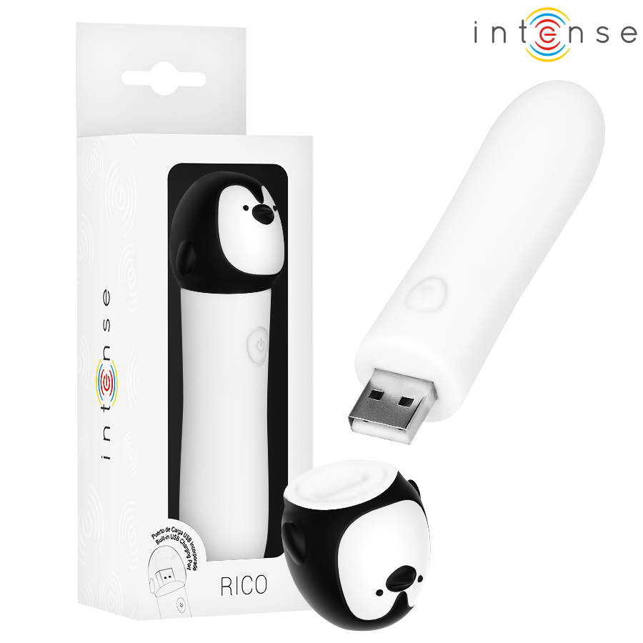 Intense Fun Toys-Rico Bullet Vibrant Forma Pinguin, Usb 1 img 202510 be2639b54b2c14fc4b65fee5972030f9 1