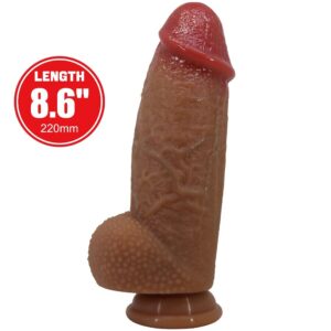 Dildos-Achille Dildo Ultra Realist 22 cm-Silicon, Waterproof 15 Dildos-Achille Dildo Ultra Realist 22 cm-Silicon, Waterproof - imagine 7