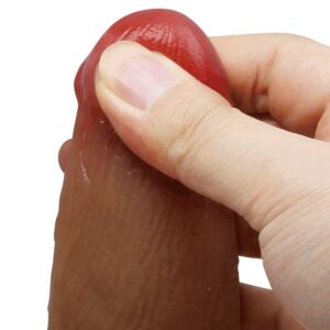 Dildos-Adley Dildo Ultra Realist 28 cm-Silicon, Waterproof - imagine 7