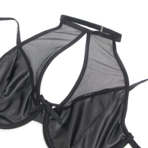 Subblime - 957582 Set Sutien și Fustă din Piele Pu Negru /, S/M/L/XL 13 Subblime - 957582 Set Sutien și Fustă din Piele Pu Negru /, S/M/L/XL - imagine 5