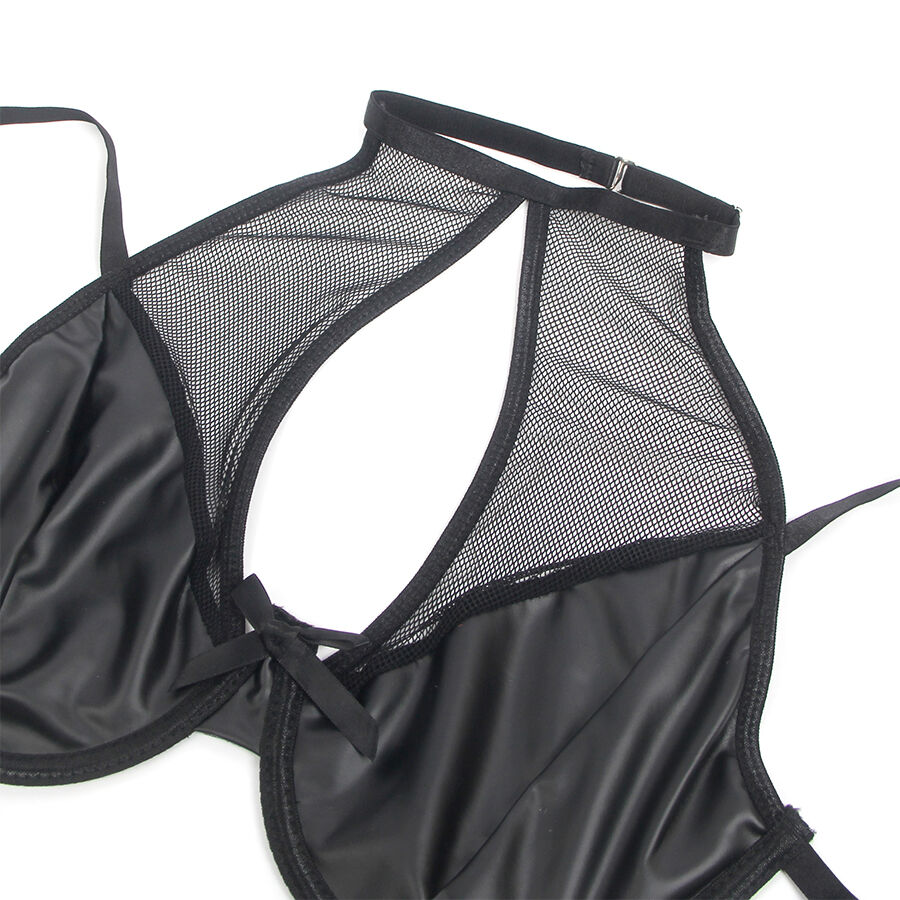 Subblime - 957582 Set Sutien și Fustă din Piele Pu Negru /, S/M/L/XL 4 img 203429 ee4a15108638a62a2b4aaec19d40bbe9 1