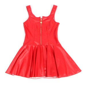 Subblime-957681 Rochie din Piele Sintetică cu Fermoar în Formă - imagine 5
